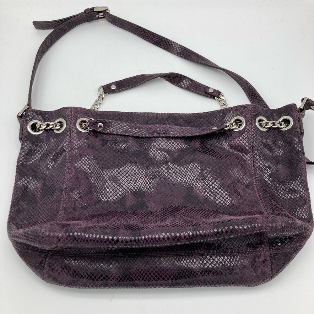 Michael Kors Jet Set Python Embossed Shoulder Bag - image 1